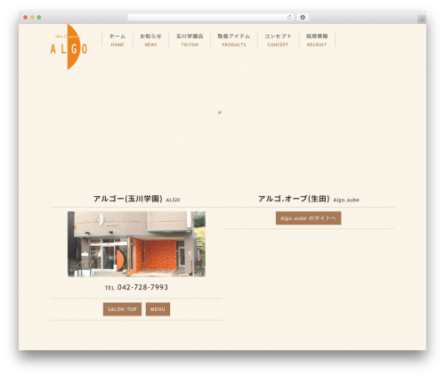 WordPress theme Themify Basic - h-algo.com
