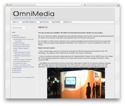 Catalyst best WordPress theme - omnimediagrp.com