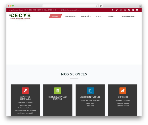 Frontech WordPress website theme - cecyb.net Frontech WordPress website theme - cecyb.net
