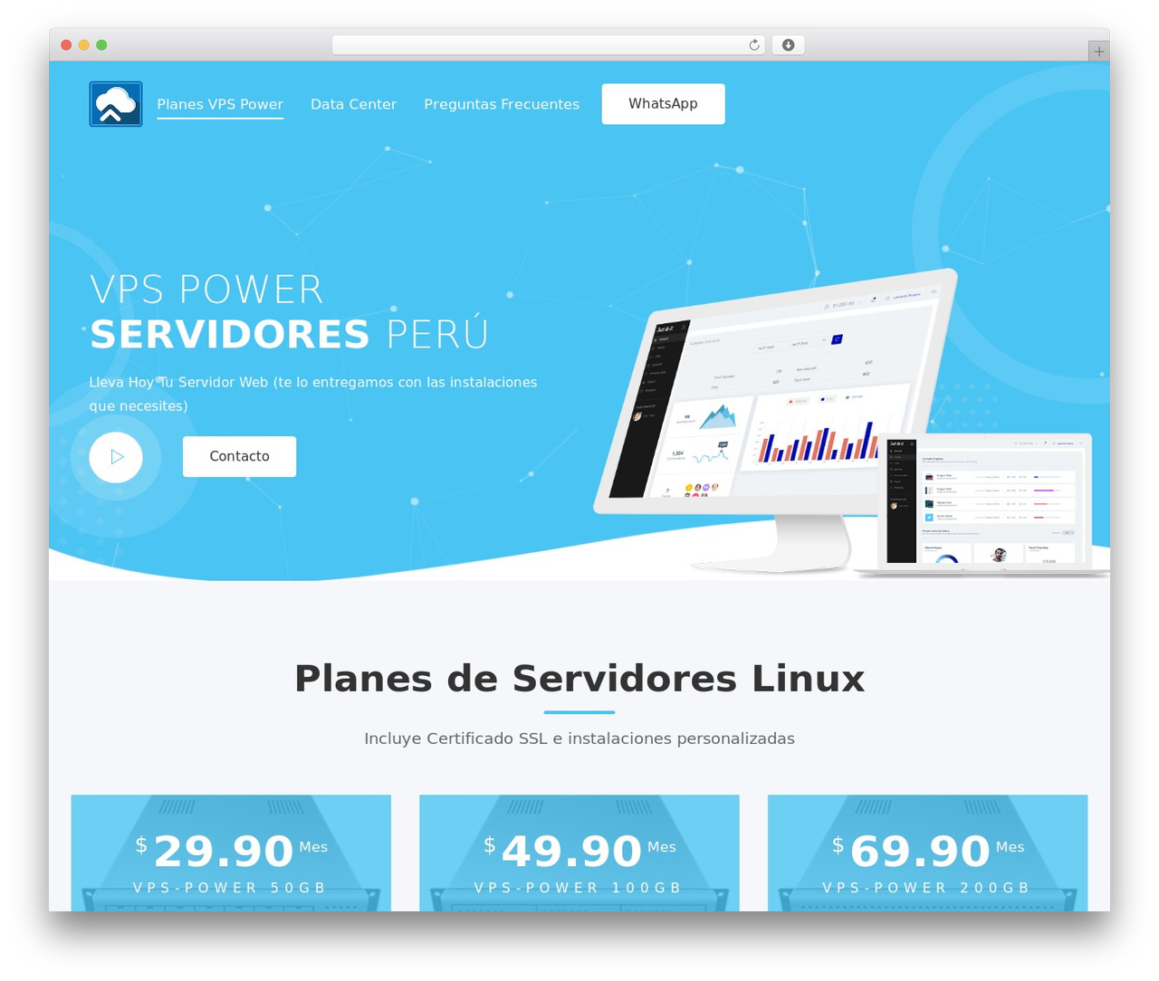 Sofbox top WordPress theme - vps-power.com