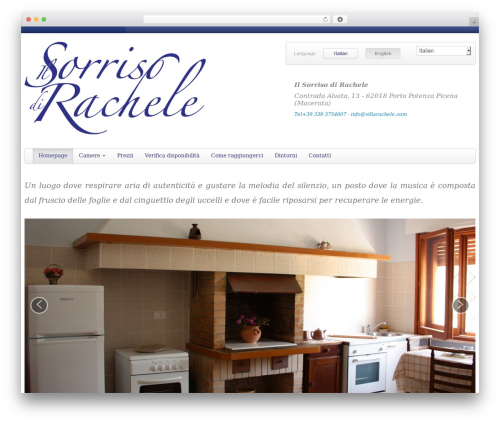 The Bootstrap theme WordPress - villarachele.com