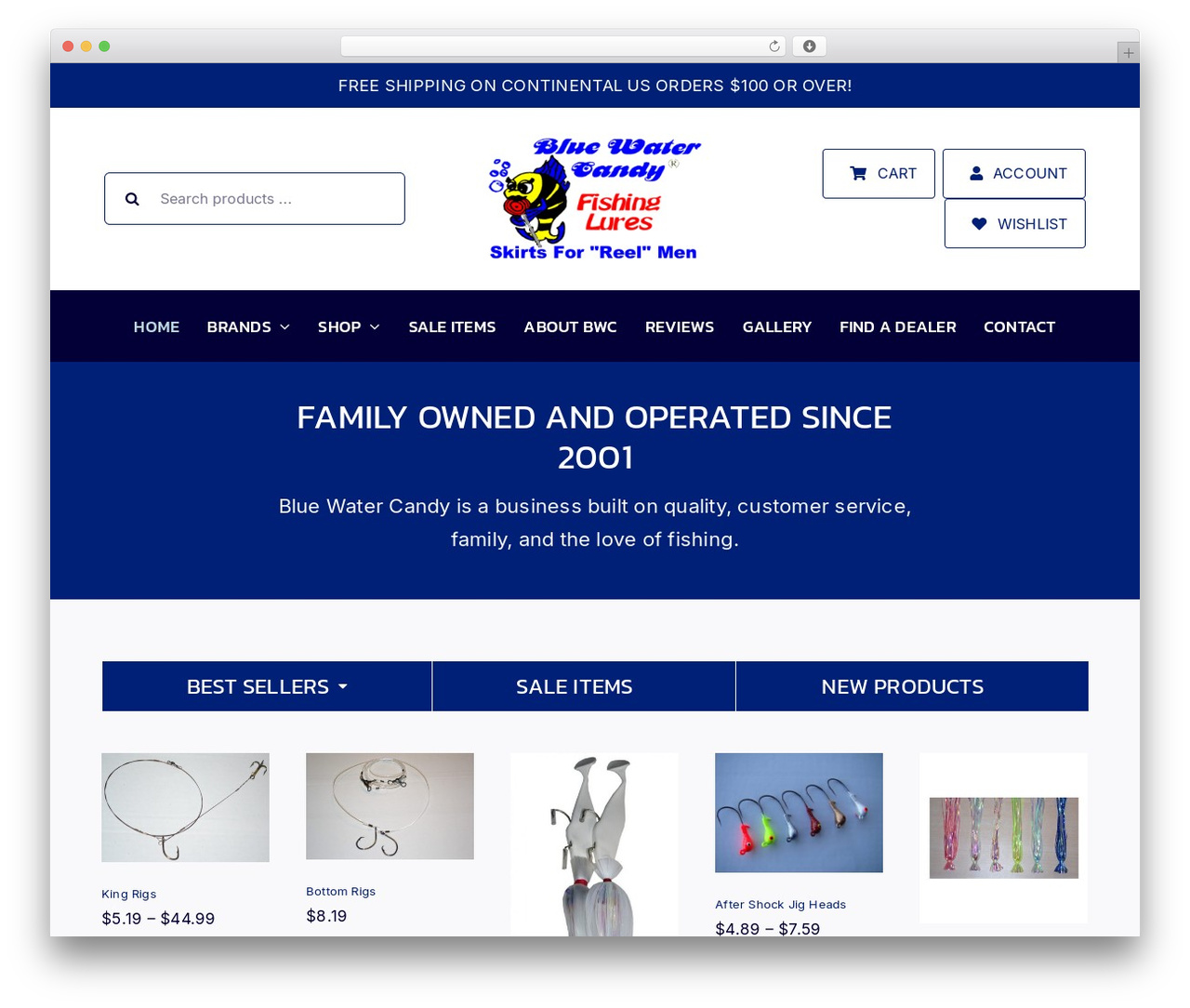 Theme WordPress Avada - bluewatercandy.com