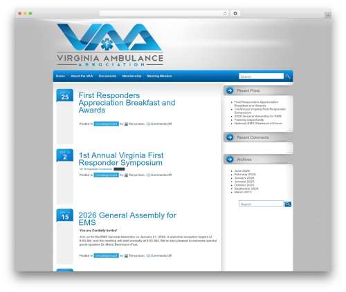 Theme WordPress intrepidity - virginiaambulance.org