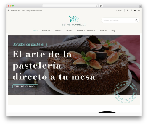 Woostify pro WordPress plugin - esthercabello.com