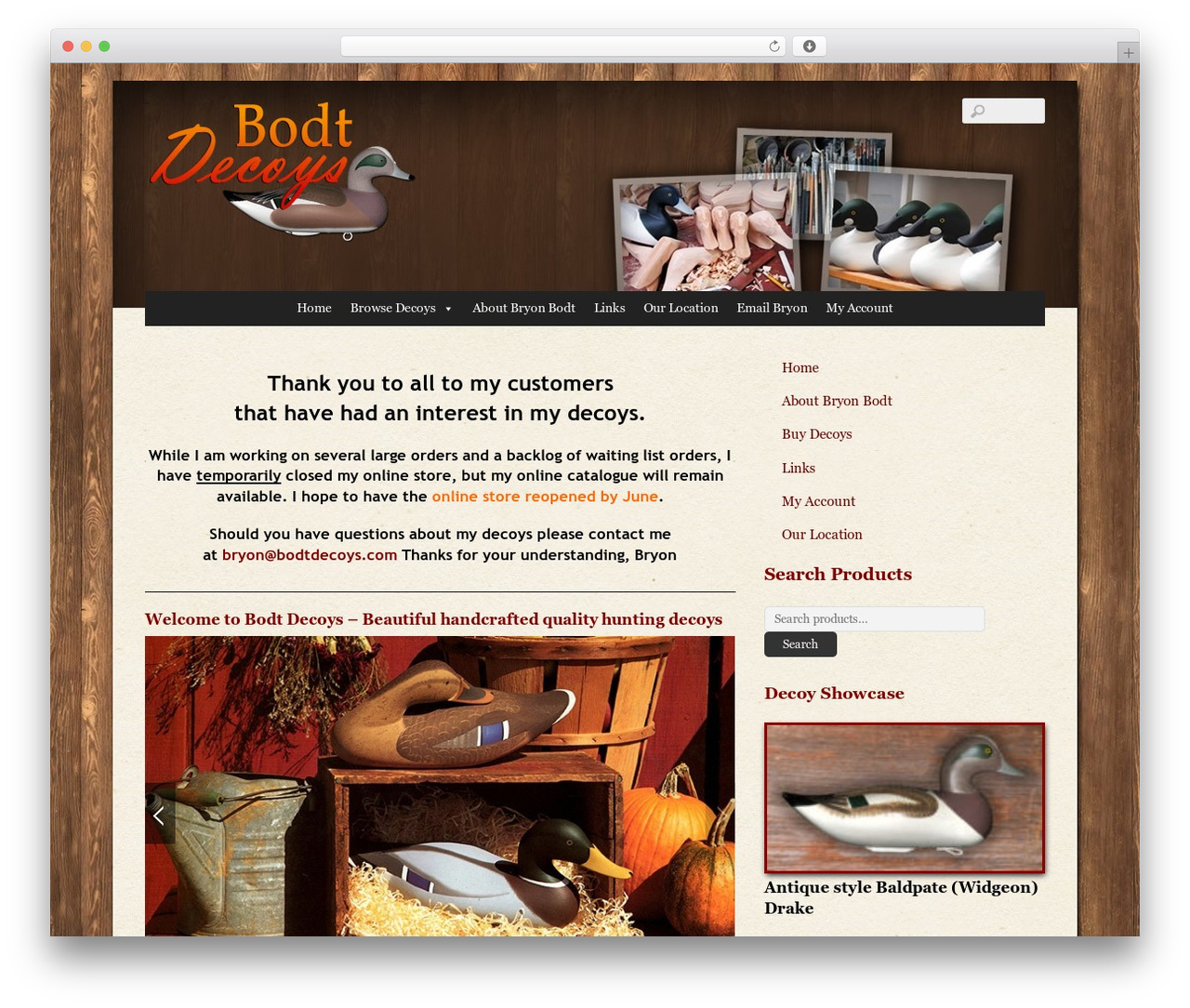 Themify Basic WordPress website theme - bodtdecoys.com Themify Basic WordPress website theme - bodtdecoys.com