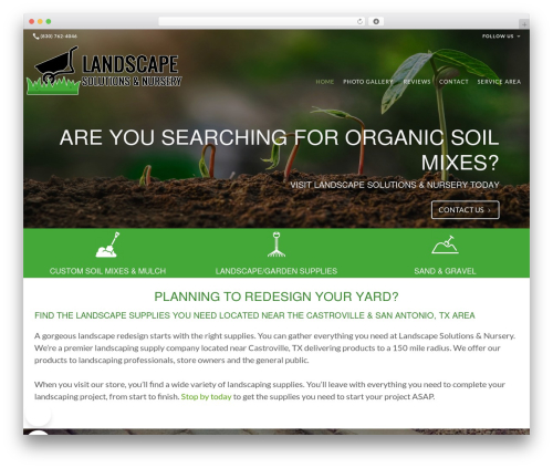 Tsm b2b WordPress plugin - soil4sale.com
