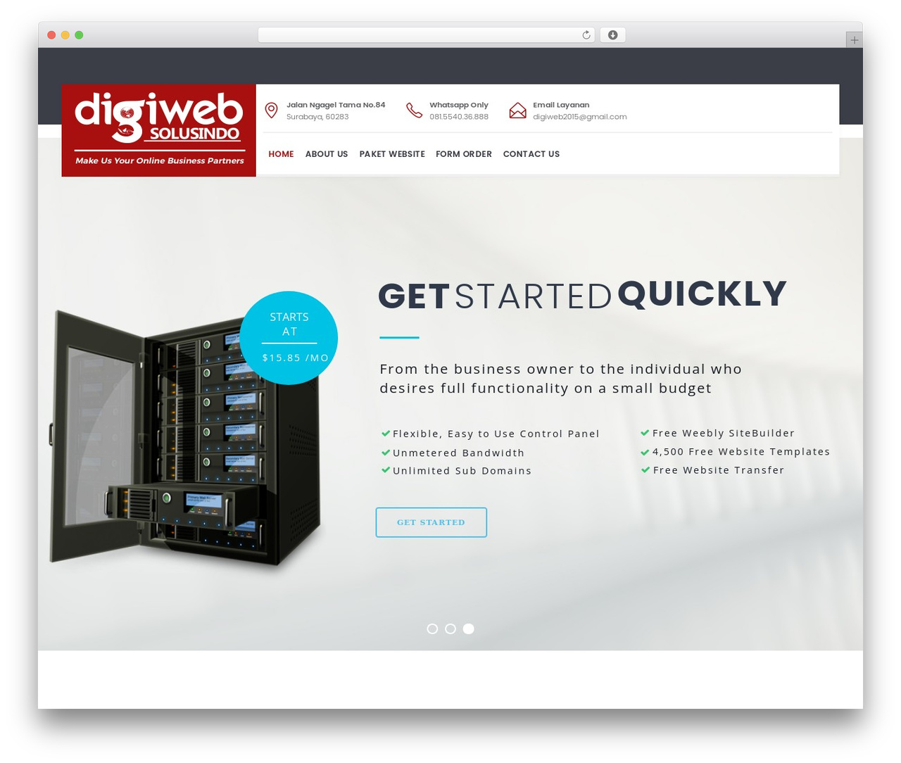 WordPress theme EasyWeb - digiwebsolusindo.com