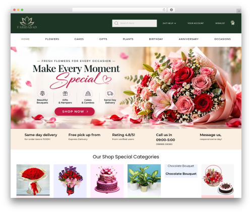 Order on Mobile for Wocoommerce (woo-order-on-whatsapp) free WordPress plugin - faridabadflorist.com