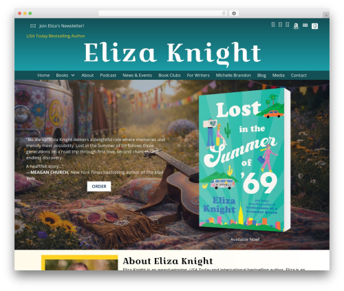 Novelist (novelist) free WordPress plugin - elizaknight.com
