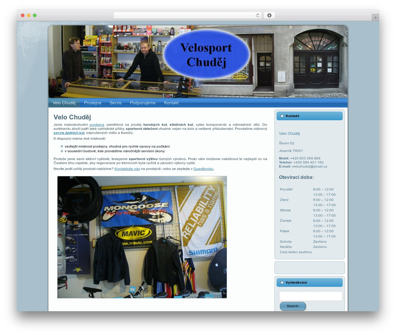 finalVCH WordPress theme - velochudej.cz finalVCH WordPress theme - velochudej.cz