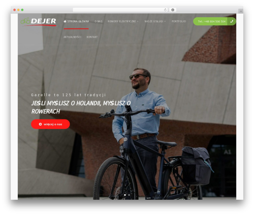 Onzo Progression WordPress theme - rowerelektryczny.net