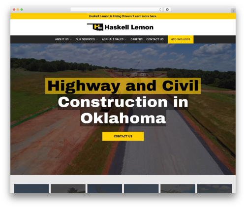 Reach Local company WordPress theme - haskelllemon.com
