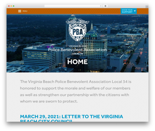 Theme WordPress Custom Wordpress Theme - virginiabeachpba.com
