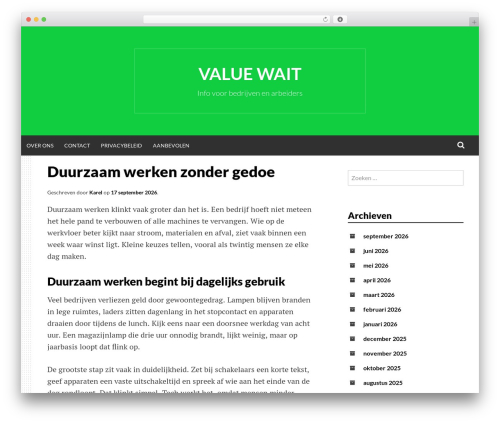 Theme WordPress Simone - valuewait.nl Theme WordPress Simone - valuewait.nl