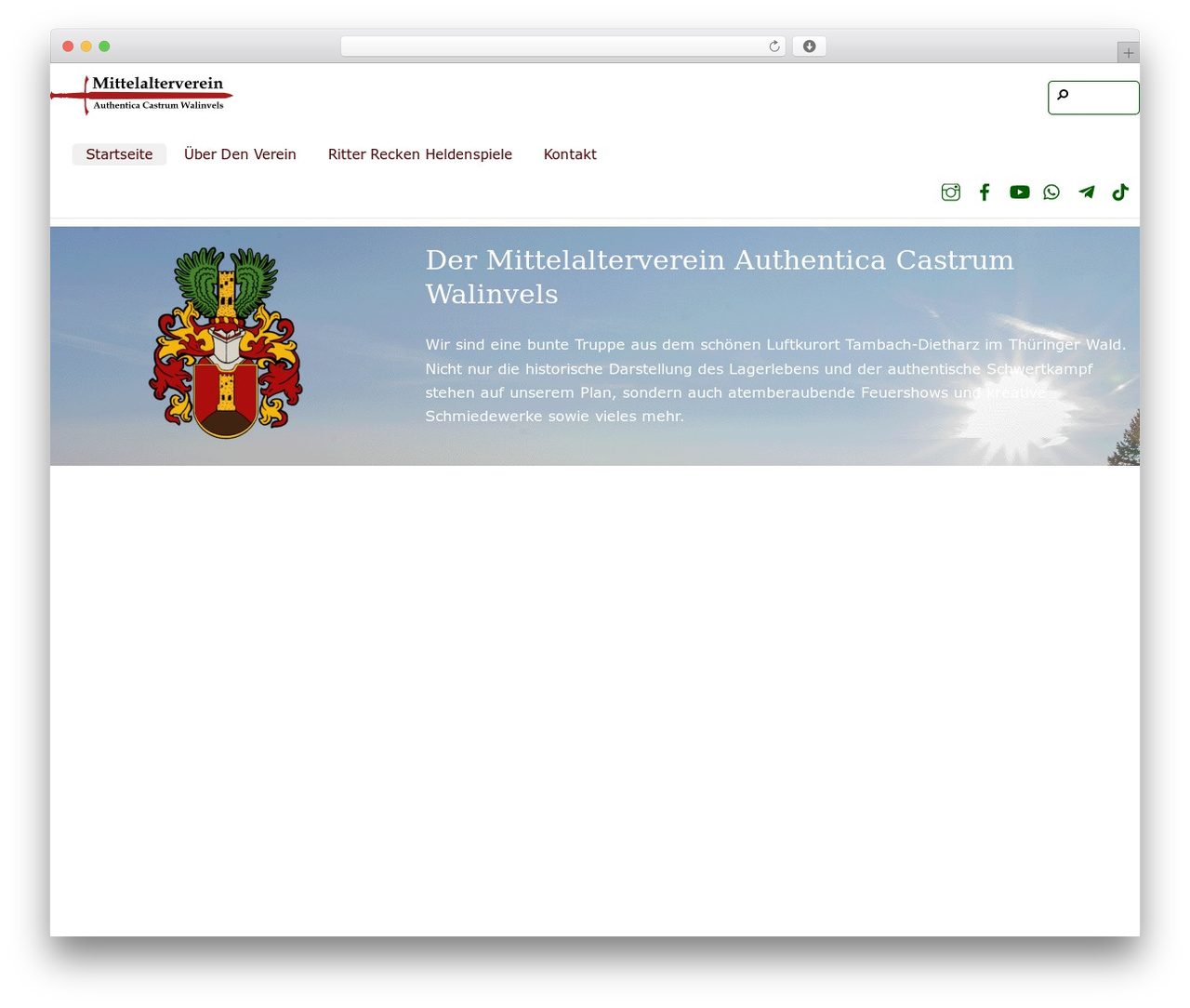 Themify Basic Child WordPress theme design - mittelalterverein-acw.de