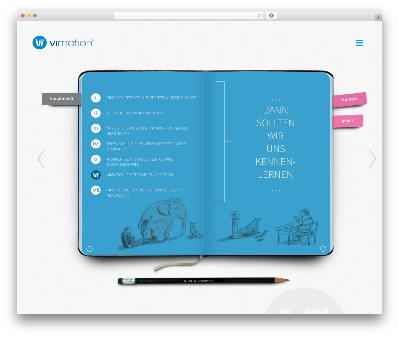vimotion theme WordPress - vimotion.de