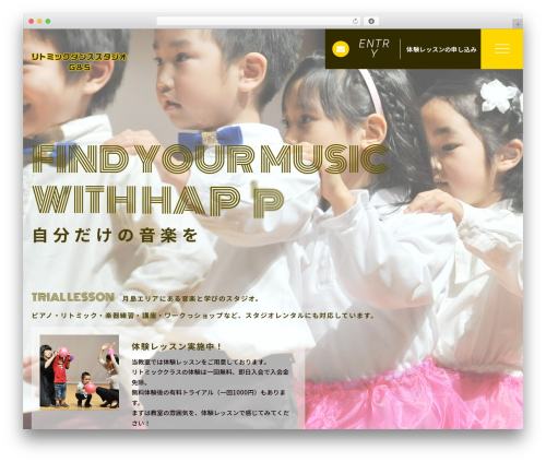 WordPress theme 077 - ritmoon.com