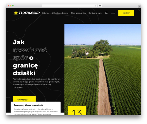 WordPress theme Consto - topmap.pl