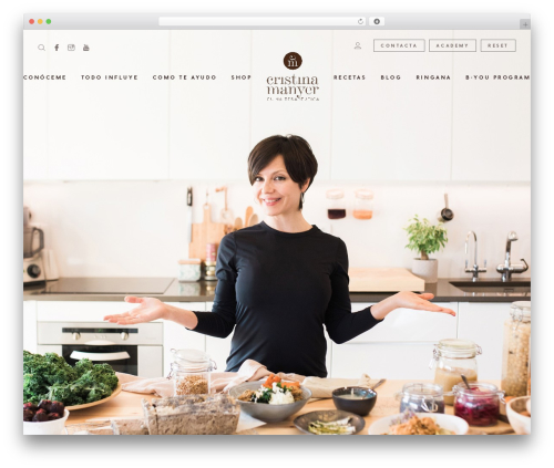 WordPress theme Workspace - cristinamanyer.com