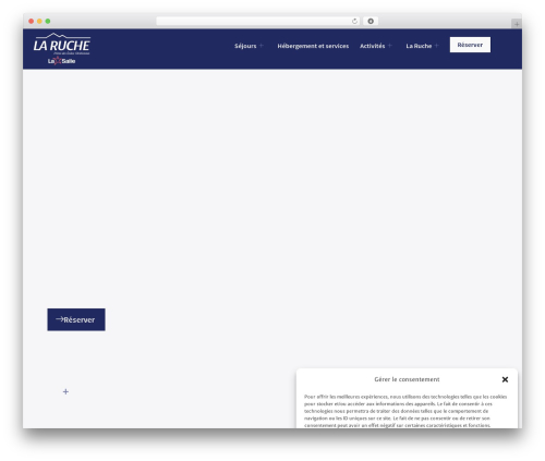 WordPress website theme Hello Elementor - laruche-lasalle.com