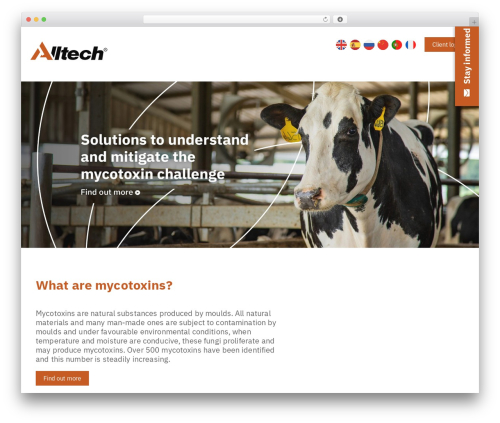 AllTech WordPress theme - knowmycotoxins.com