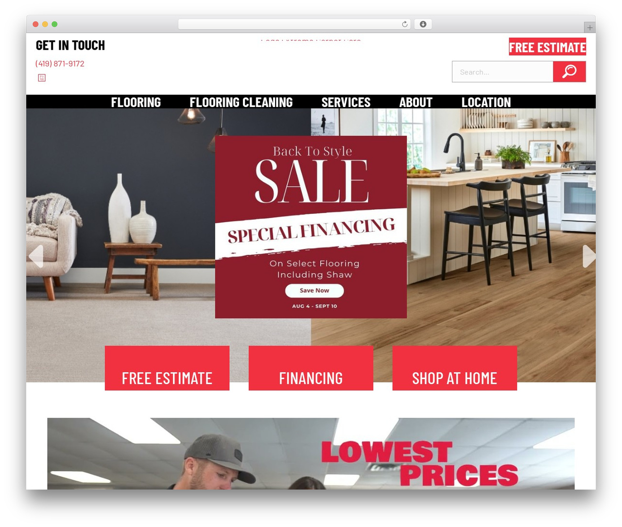 Beaver Builder Theme WordPress theme - xtremeflooring.net