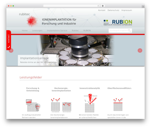 cm-theme WordPress theme - rubitec.de