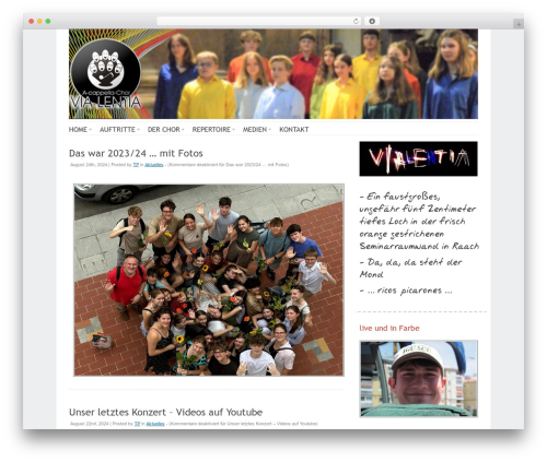 Delicate WordPress theme - vialentia.at Delicate WordPress theme - vialentia.at