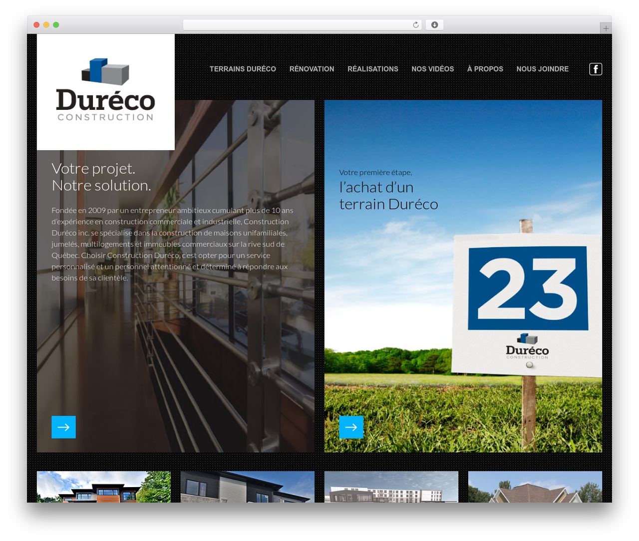 Duréco WordPress theme - dureco.ca Duréco WordPress theme - dureco.ca