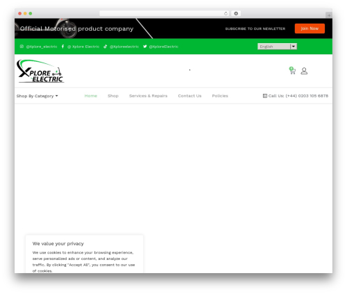 Martfury addons WordPress plugin - xploreelectric.co.uk