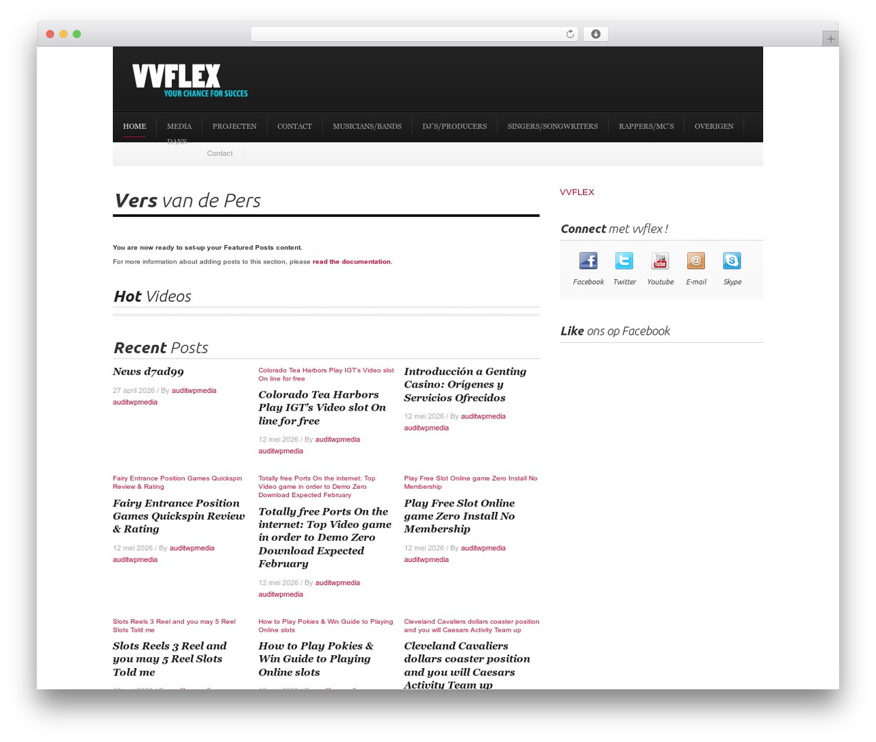 Splendid WordPress theme - vvflex.nl Splendid WordPress theme - vvflex.nl