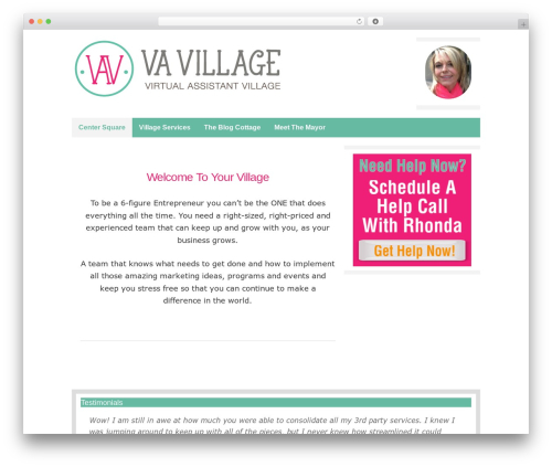 Theme WordPress Builder - vavillage.com