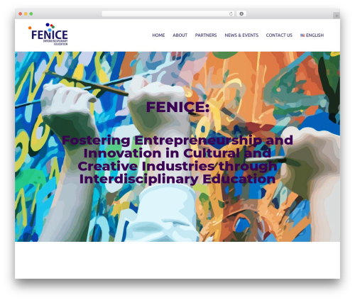 WordPress theme Gutenberg Starter WordPress Theme Free - fenice-project.eu