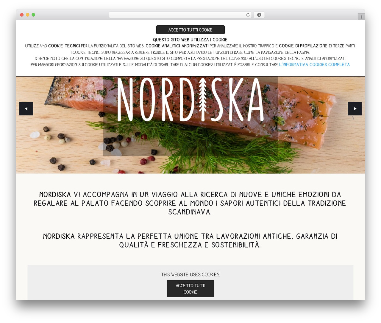 WordPress theme OneSite Bootstrap - nordiskafood.com WordPress theme OneSite Bootstrap - nordiskafood.com