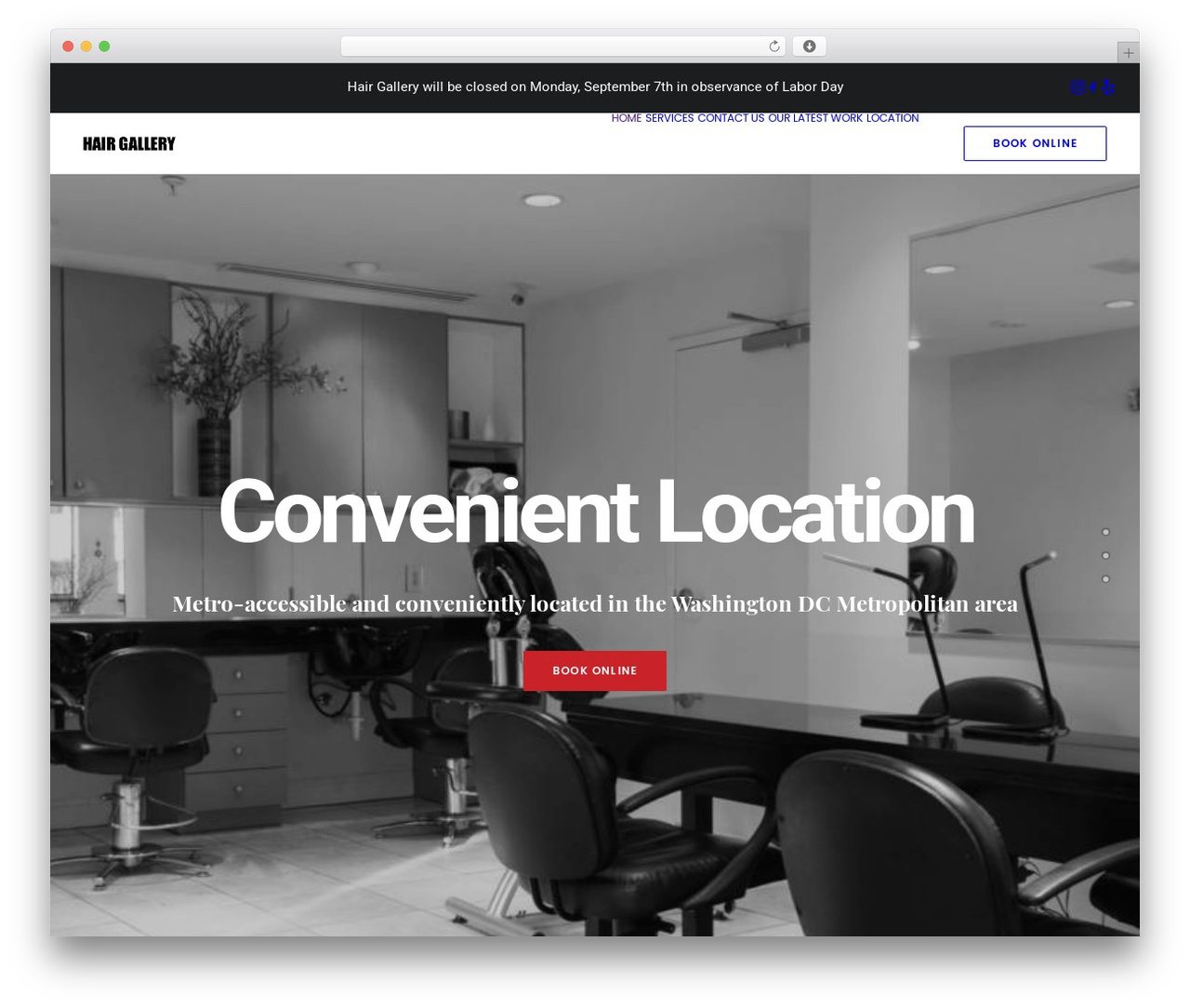 WordPress theme Uncode - hairgalleryrosslyn.com