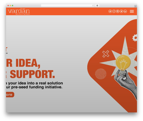 WordPress theme vardan theme - vardaan.co