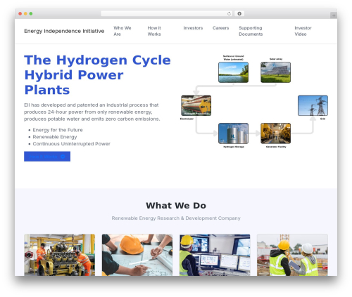 WP theme BootScore - eiienergy.com