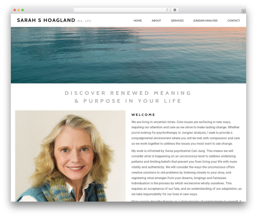 BPT Bootstrap WordPress theme - hoaglandtherapy.com