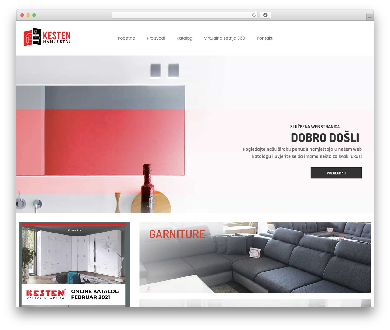 Credo WordPress theme - kesten-kladusa.com