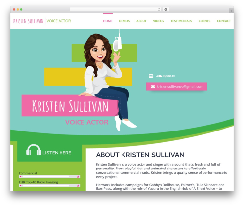 Genesis theme WordPress - kristensullivanvo.com