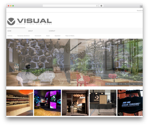Impression Theme Responsive WordPress theme design - visualexhibition.com