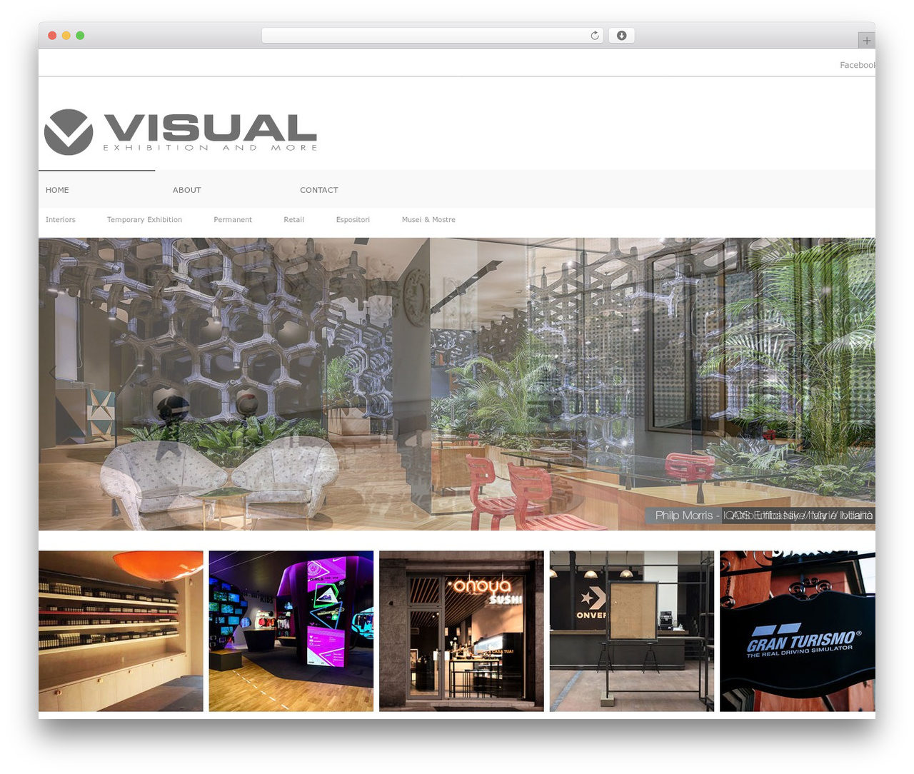 Impression Theme Responsive WordPress theme design - visualexhibition.com