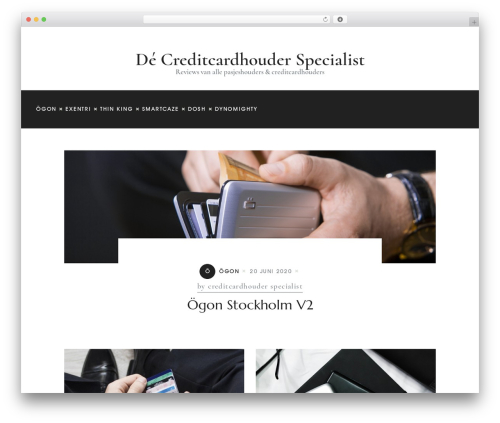 Marcell WordPress theme - creditcardhouderindeshop.nl
