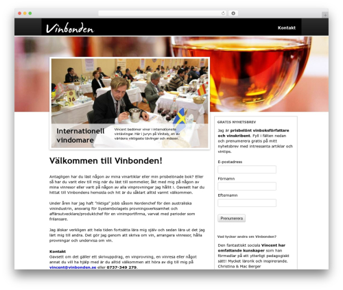 PageLines Framework WordPress template - vinbonden.se