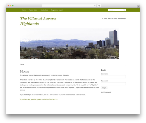 Rumput Hijau WordPress theme - villasataurorahighlands.com