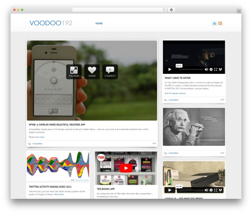 Shaken Grid (Premium) WordPress theme - voodoo192.com