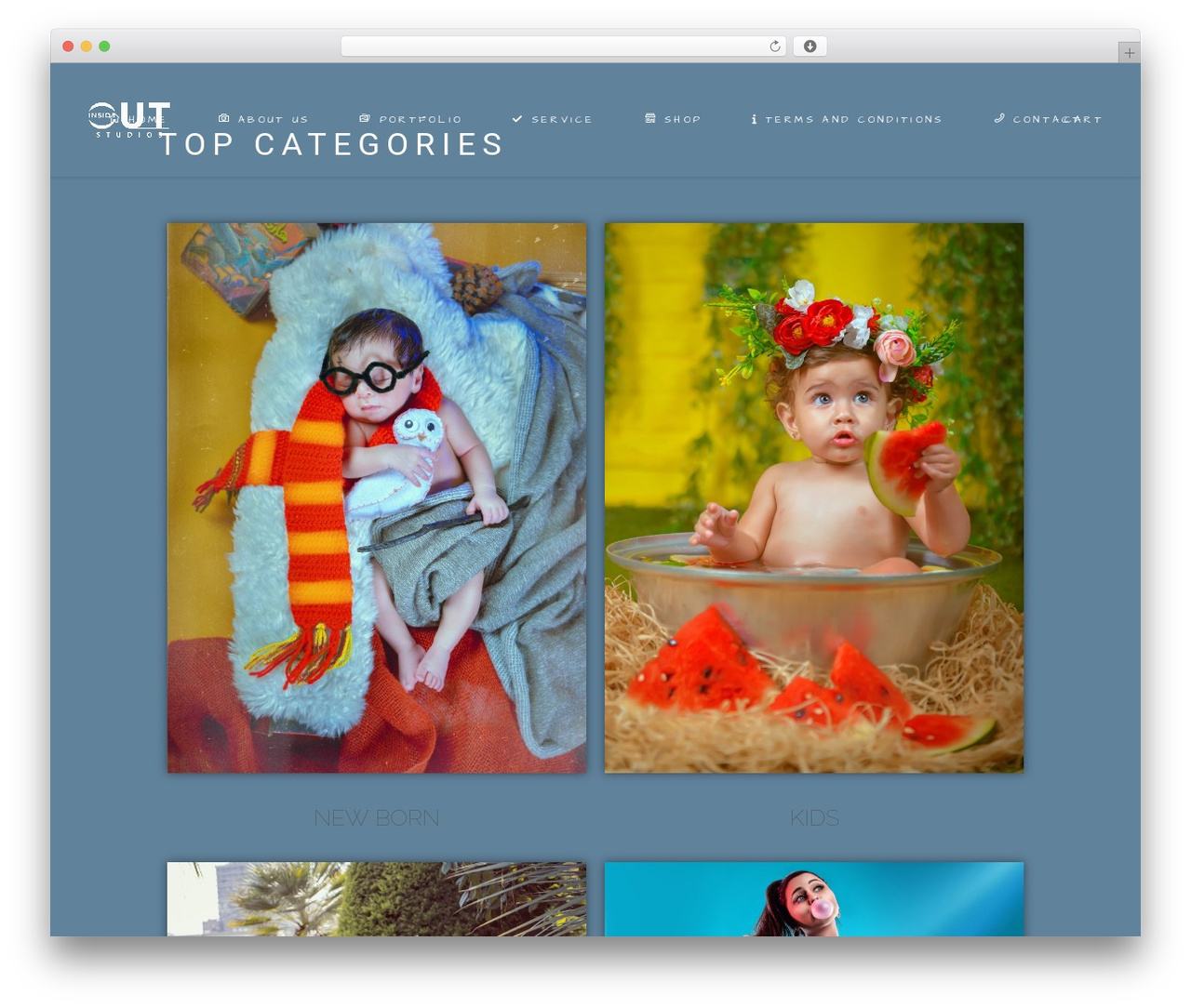 Solene WordPress theme - insideout-studios.com