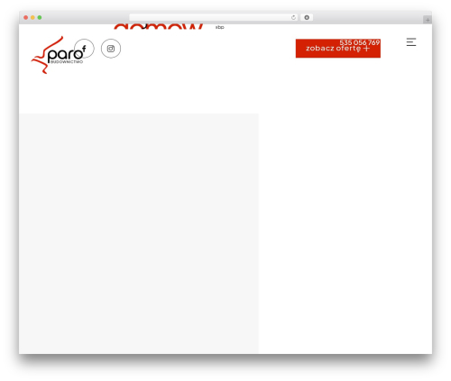 theme starter WordPress theme - paro.pl