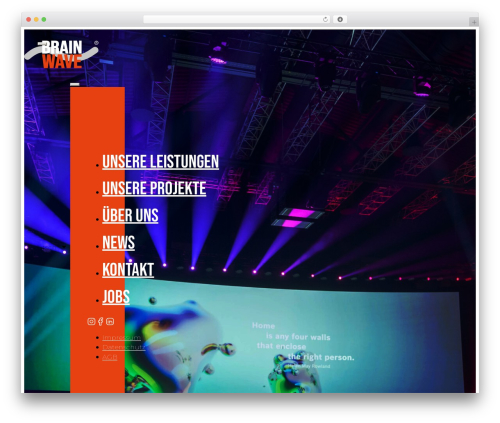 WordPress theme Bricks - brainwave-online.de