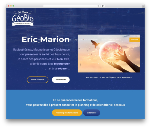 WordPress theme Cryptro - geobiomarion.com